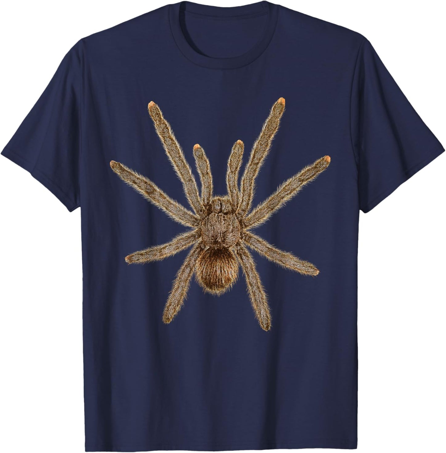 Pink Toe Tarantula Tropical Spider Arachnid Lovers T-Shirt - T-Shirt | Navy