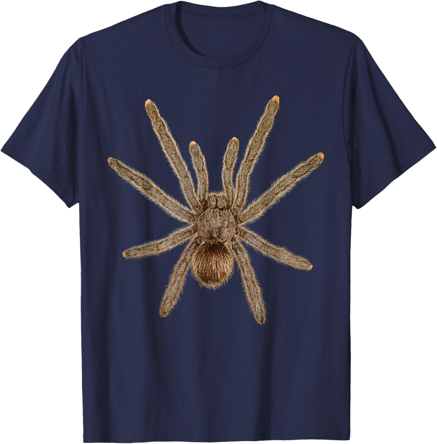 Pink Toe Tarantula Tropical Spider Arachnid Lovers T-Shirt - T-Shirt | Navy