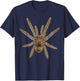 Pink Toe Tarantula Tropical Spider Arachnid Lovers T-Shirt - T-Shirt | Navy