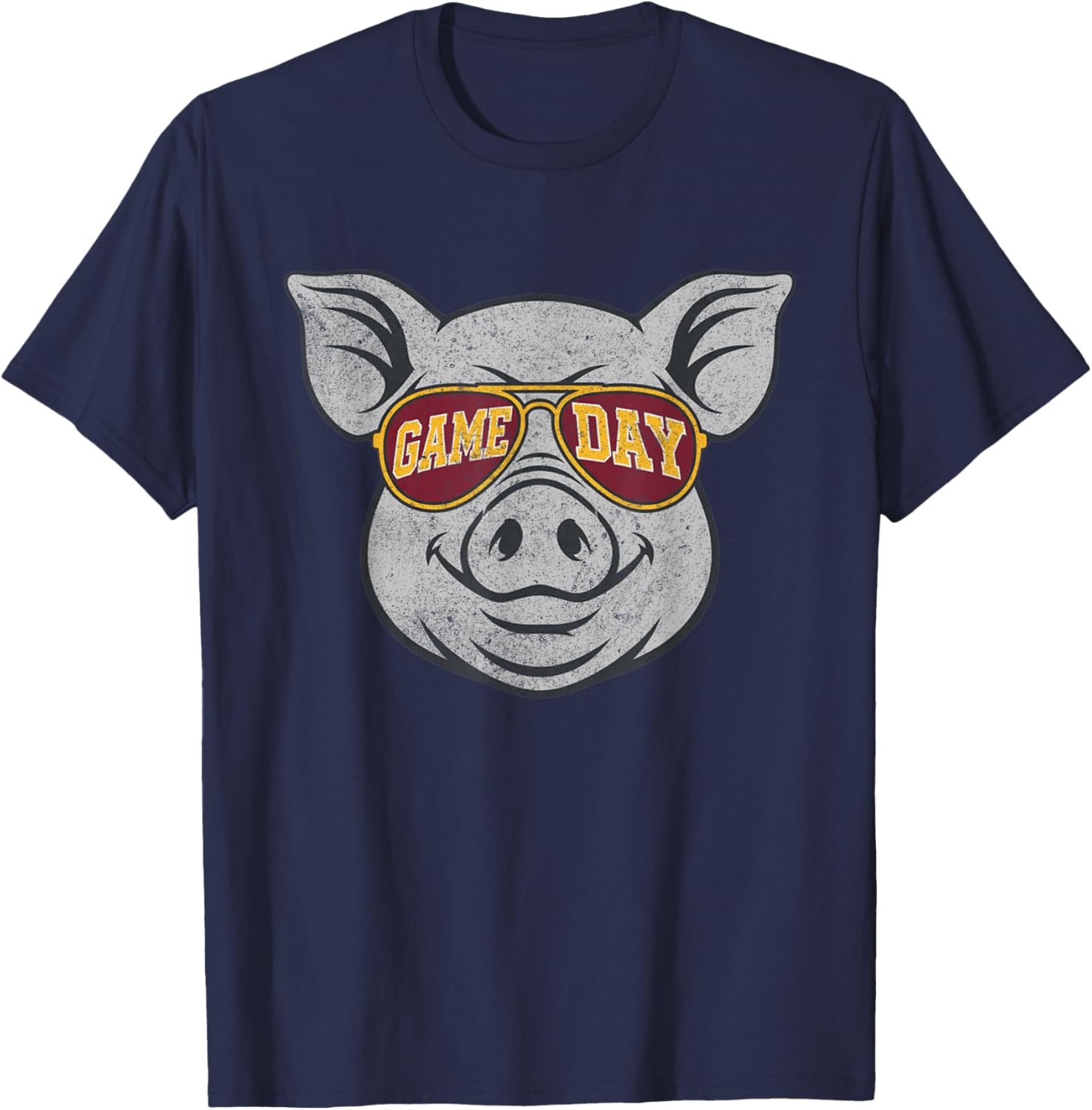 Game Day Pig T-Shirt - T-Shirt | Navy