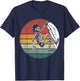 Halloween Skeleton Climber Vintage Skeleton Rock Climbing T-Shirt - T-Shirt | Navy
