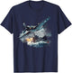 Military F&L Design Co. Ww2 Battleship Fighter Planes Naval Warfare T-Shirt - T-Shirt | Navy