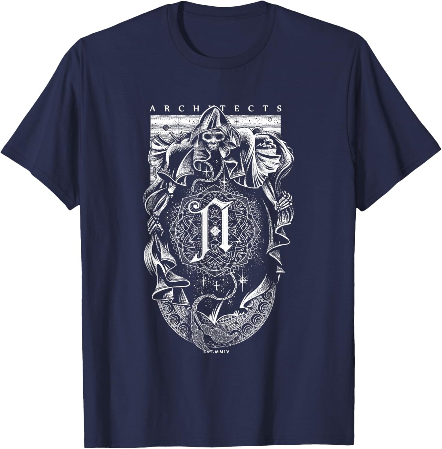 Architects - Official Product - Cosmic Reaper T-Shirt - T-Shirt | Navy