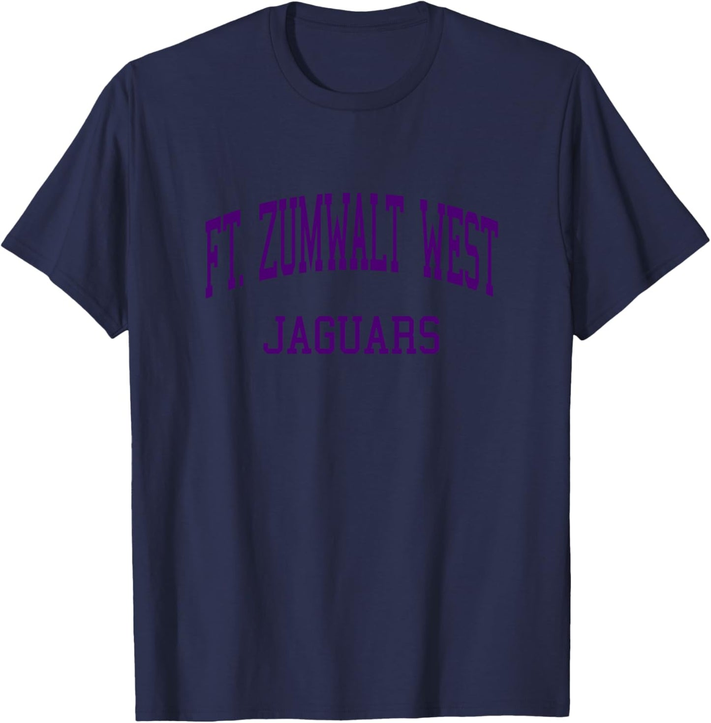 Ft. Zumwalt West High School HS O'Fallon MO Retro T-Shirt - T-Shirt | Navy