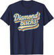 Vintage Diamondbacks Retro Last Name Lover Throwback T-Shirt - T-Shirt | Navy