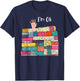 I'm Ok Knitting Crochet Sewing Quilting Quilters T-Shirt - T-Shirt | Navy