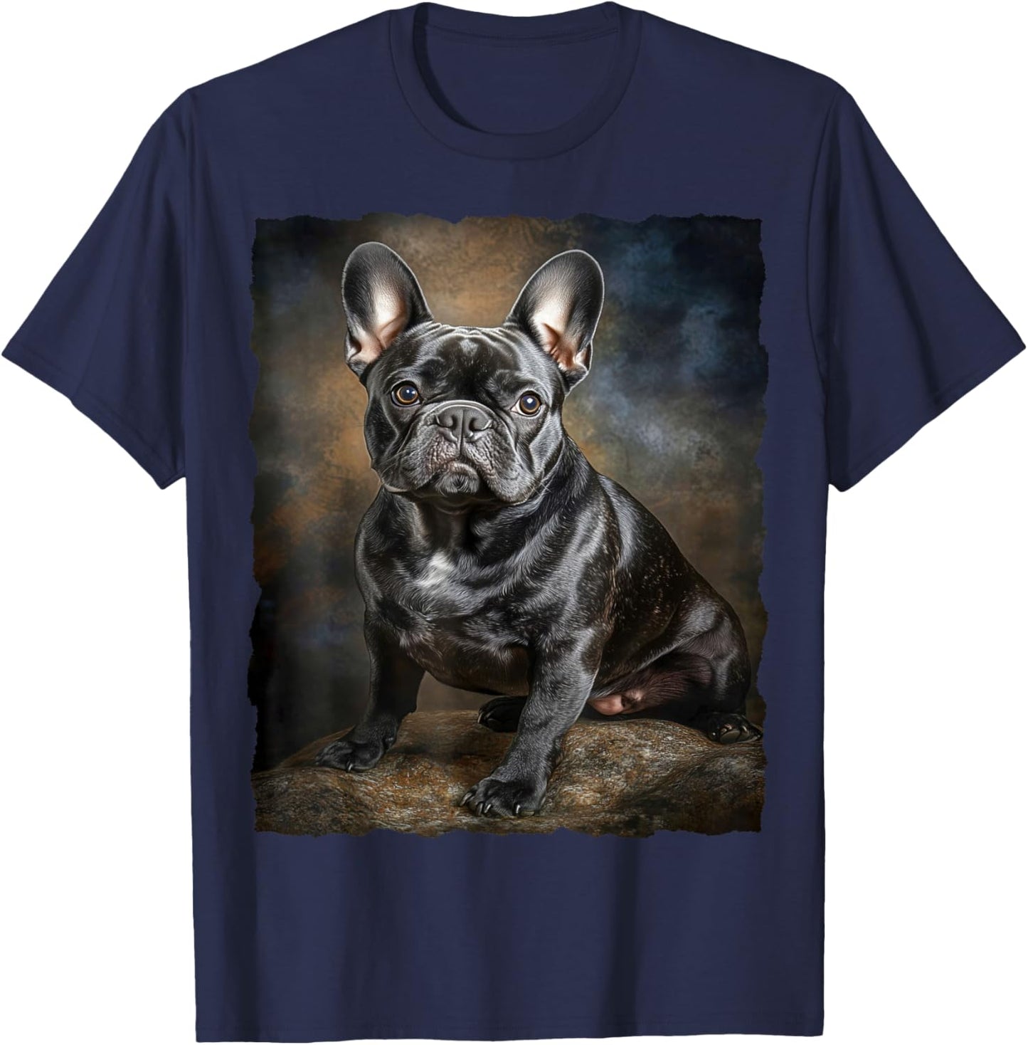 French Bulldog Dog Design for Dog Lover T-Shirt - T-Shirt | Navy