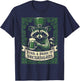 Raccoon Feral and Prone to Shenanigans St Patricks Day T-Shirt - T-Shirt | Navy