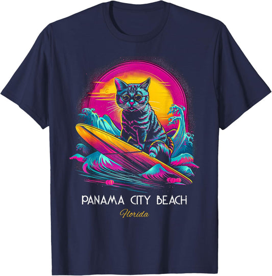 Panama City Beach Florida T-Shirt - T-Shirt | Navy