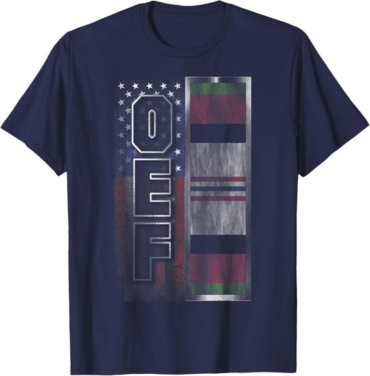OEF Flag T-Shirt - T-Shirt | Navy