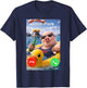 Drôle John Pork Appelle Artemis II Splashdown Meme T-Shirt - T-Shirt | Navy