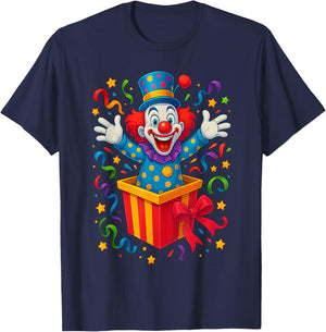 Helau Clown Fancy Dress Costume Carnival T-Shirt - T-Shirt | Navy