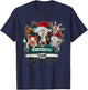 Merry Christmas Heifers T-Shirt - T-Shirt | Navy