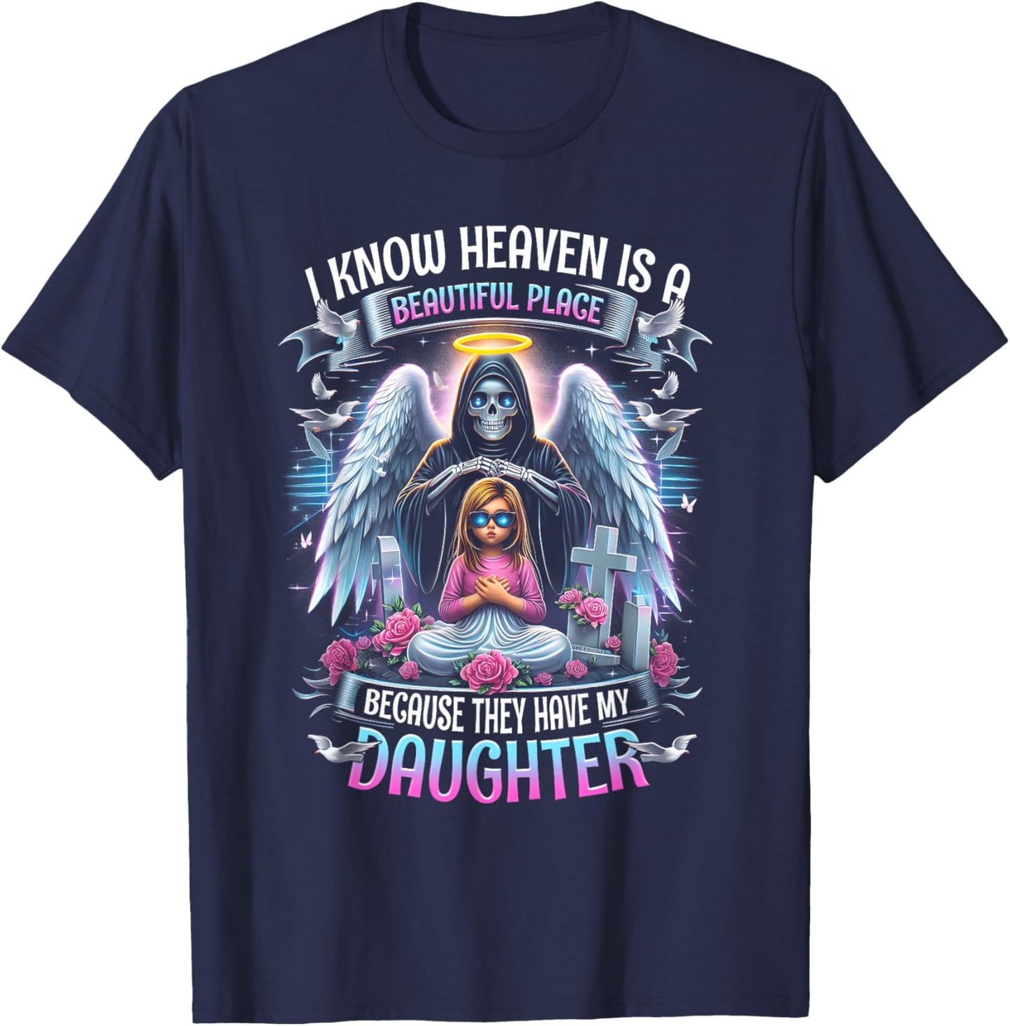 Mothers Grief T-Shirt - T-Shirt | Navy