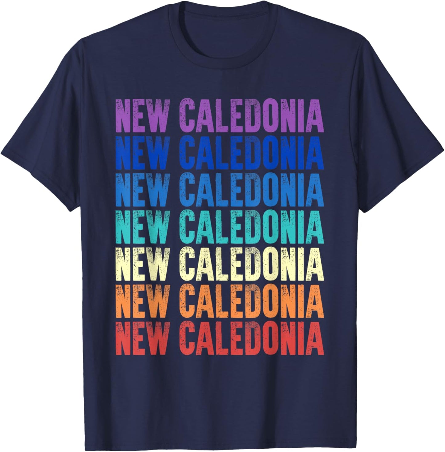 Nouvelle-Calédonie colorée T-Shirt - T-Shirt | Navy