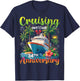 Couple Matching Cruising Into Our 34th Anniversary Cruise T-Shirt - T-Shirt | Navy