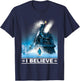 The Polar Express I Believe T-Shirt - T-Shirt | Navy