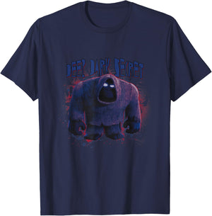 Disney Pixar Inside Out 2 Deep Dark Secret Splash Paint Logo T-Shirt - T-Shirt | Navy