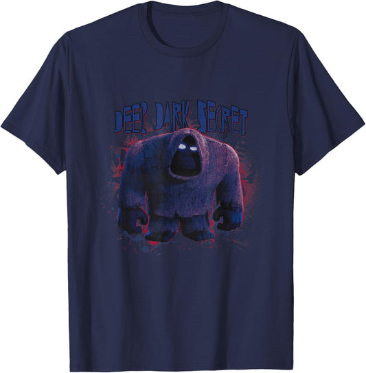 Disney Pixar Inside Out 2 Deep Dark Secret Splash Paint Logo T-Shirt - T-Shirt | Navy