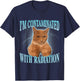 I'm Contaminated With Radiation T-Shirt - T-Shirt | Navy