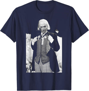 First Doctor Who Actor William Hartnell 1965 T-Shirt - T-Shirt | Navy