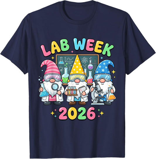 Lab Week 2026 Medical Laboratory Science T-Shirt - T-Shirt | Navy