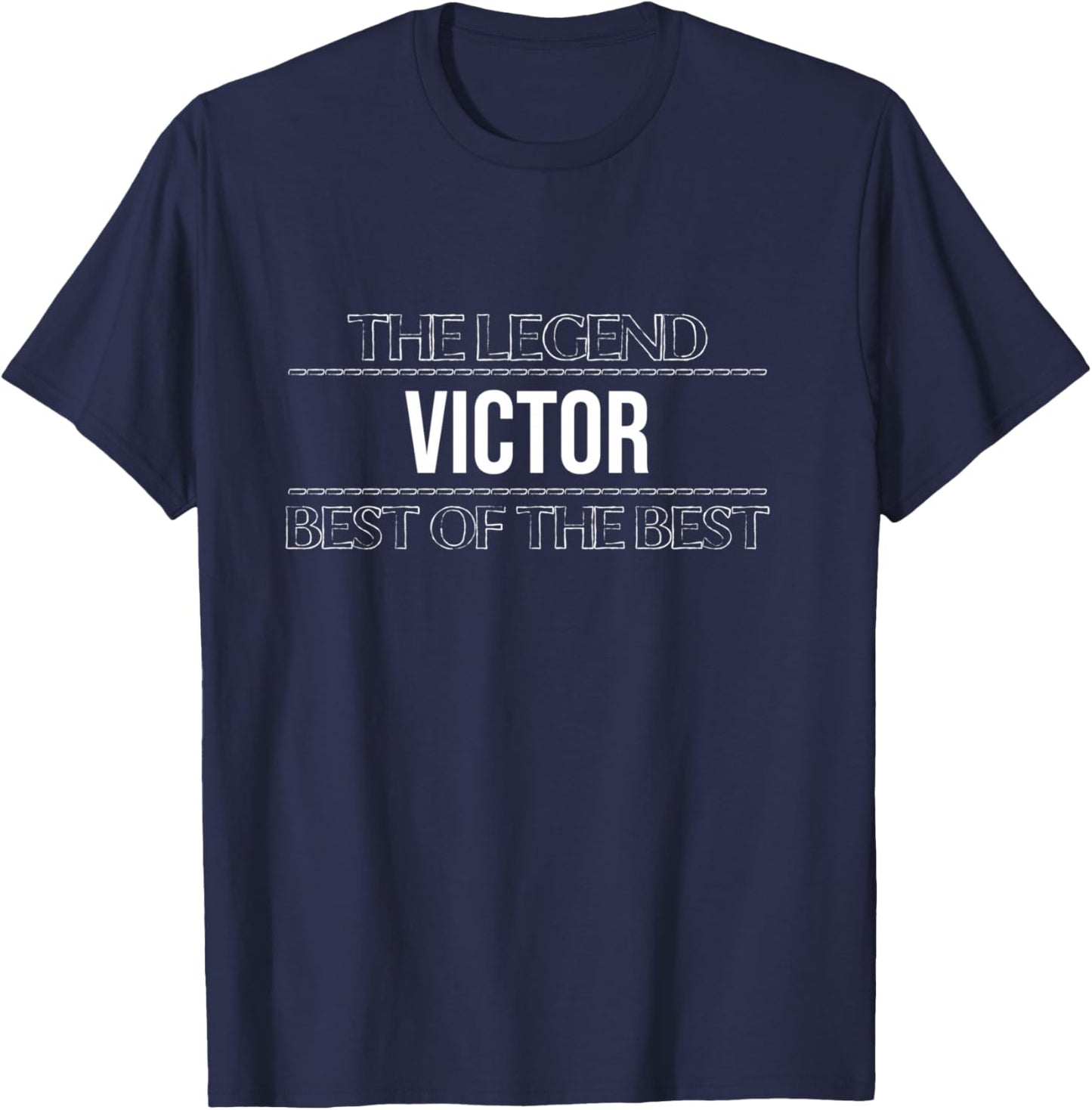 The Legend Victor Best of The Best - Cadeau Manche Longue T-Shirt - T-Shirt | Navy