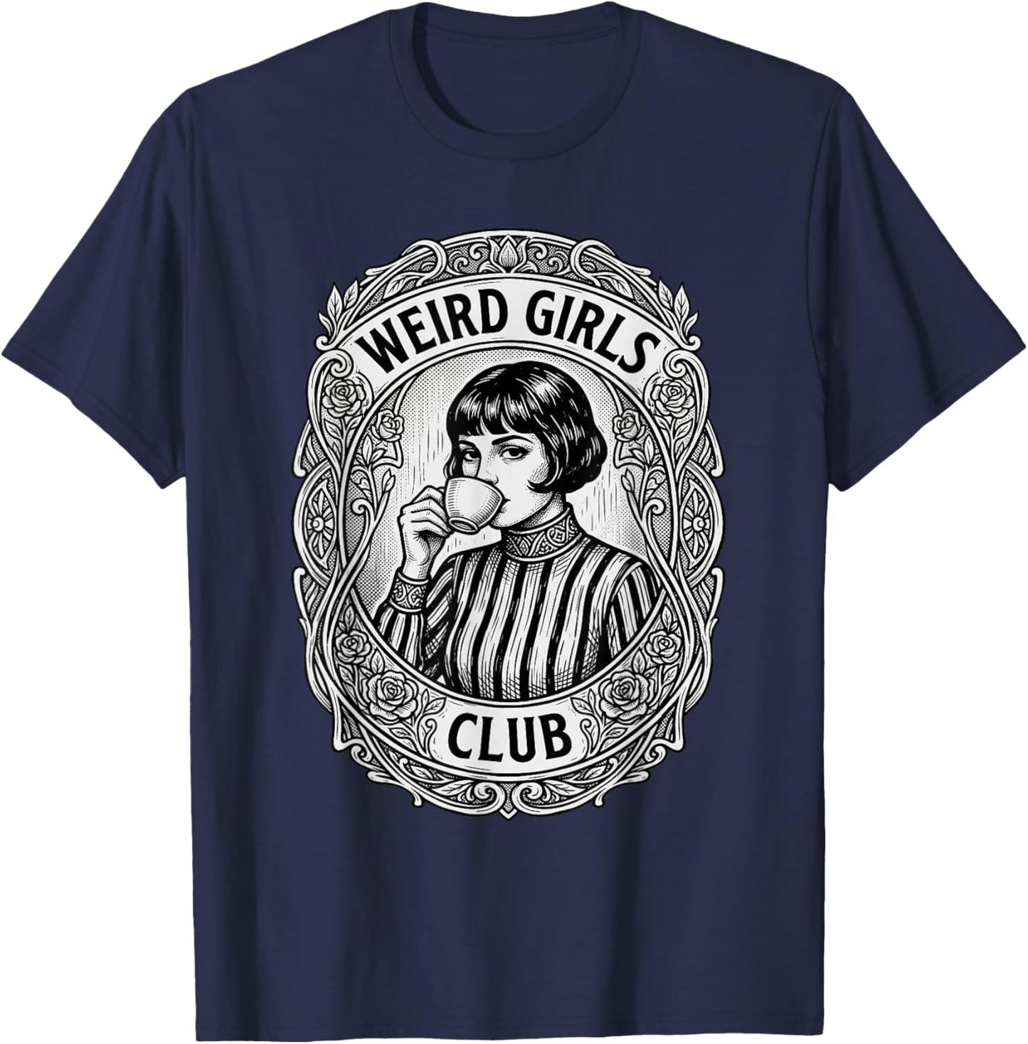 Weird Girls Club T-Shirt - T-Shirt | Navy