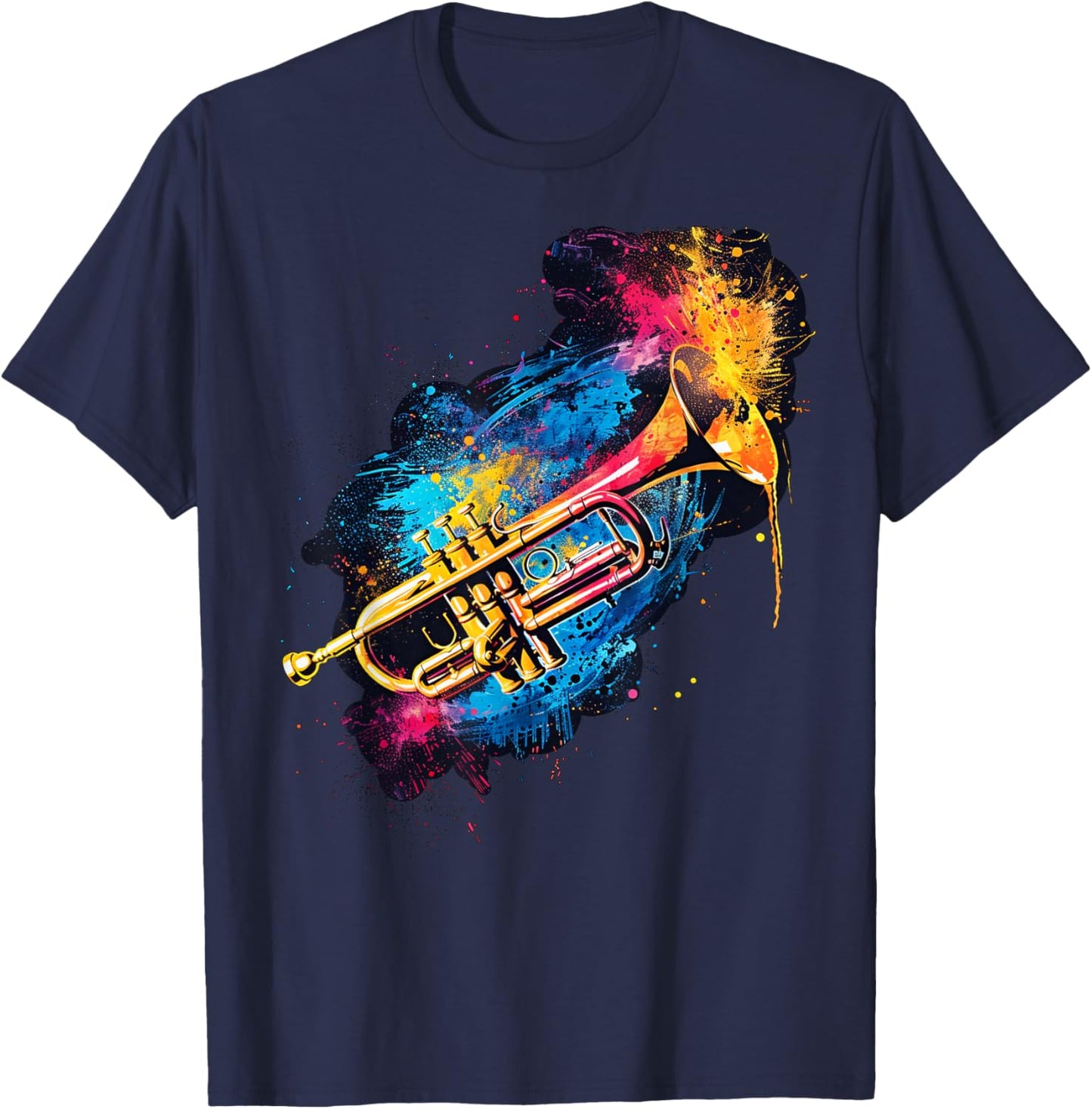 Trumpet lovers T-Shirt - T-Shirt | Navy