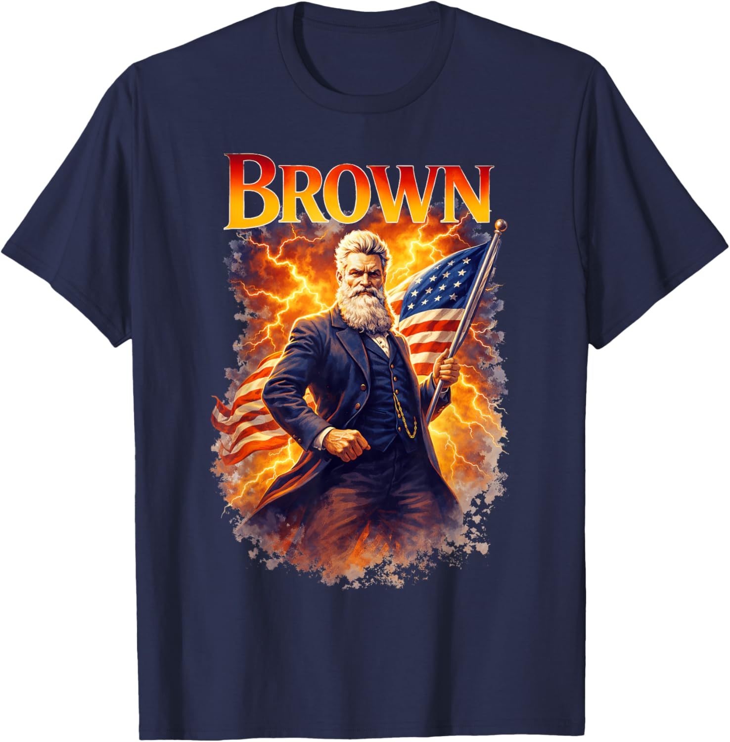 John Brown T-Shirt - T-Shirt | Navy
