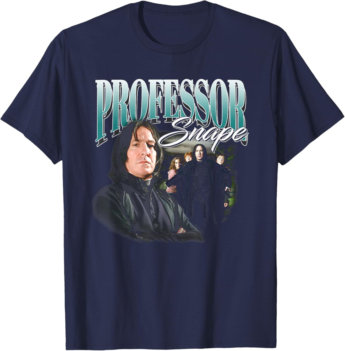 Harry Potter Professor Snape Homage T-Shirt - T-Shirt | Navy