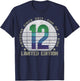 12 Year Old Gifts Vintage 2013 Limited Edition 12th Birthday T-Shirt - T-Shirt | Navy