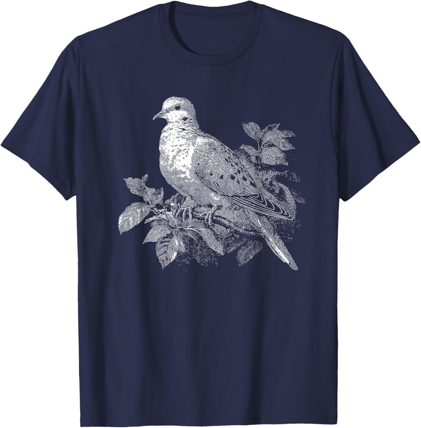 Vintage Mourning Dove T-Shirt - T-Shirt | Navy
