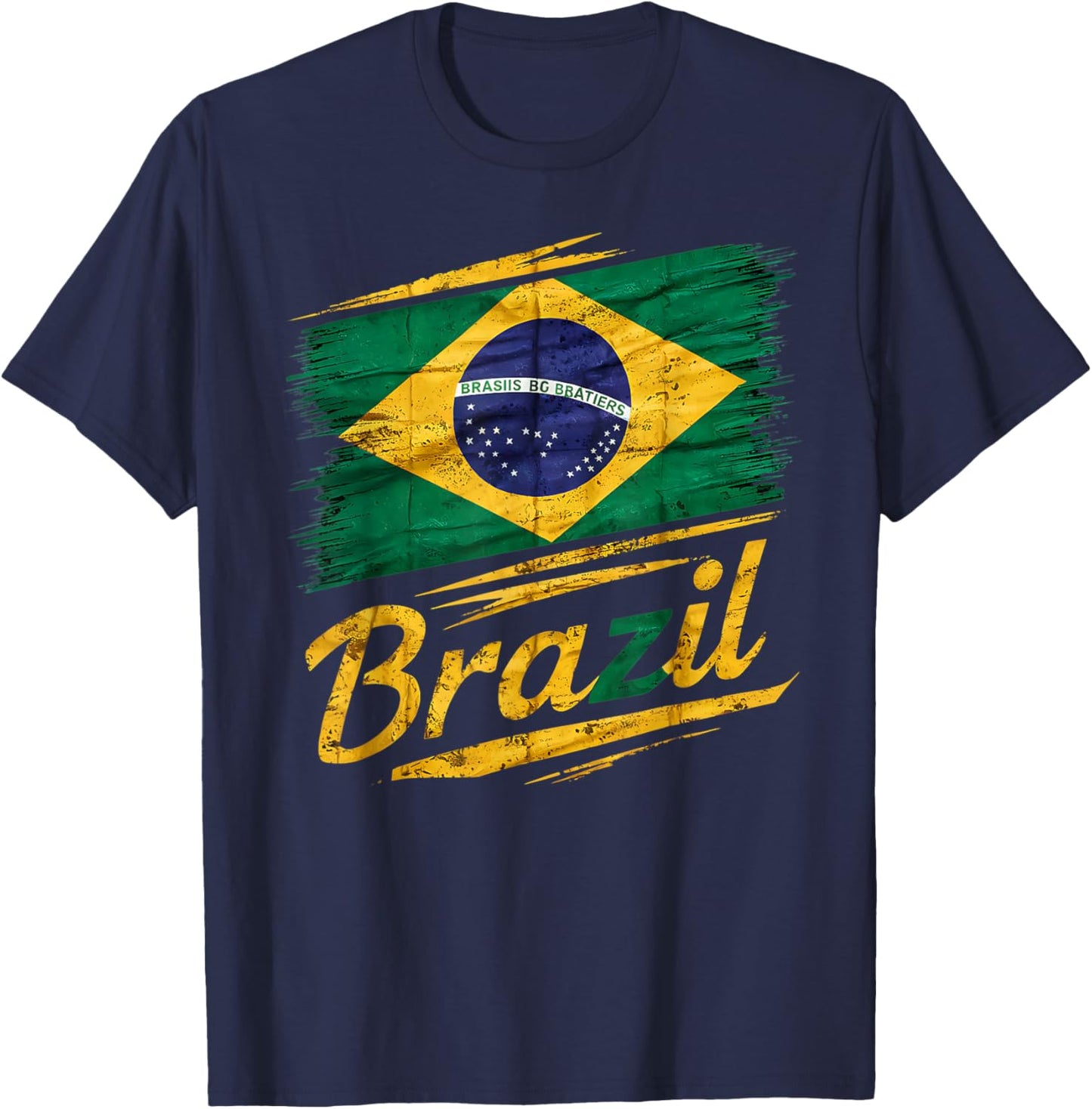 Brazil Brazilian T-Shirt - T-Shirt | Navy
