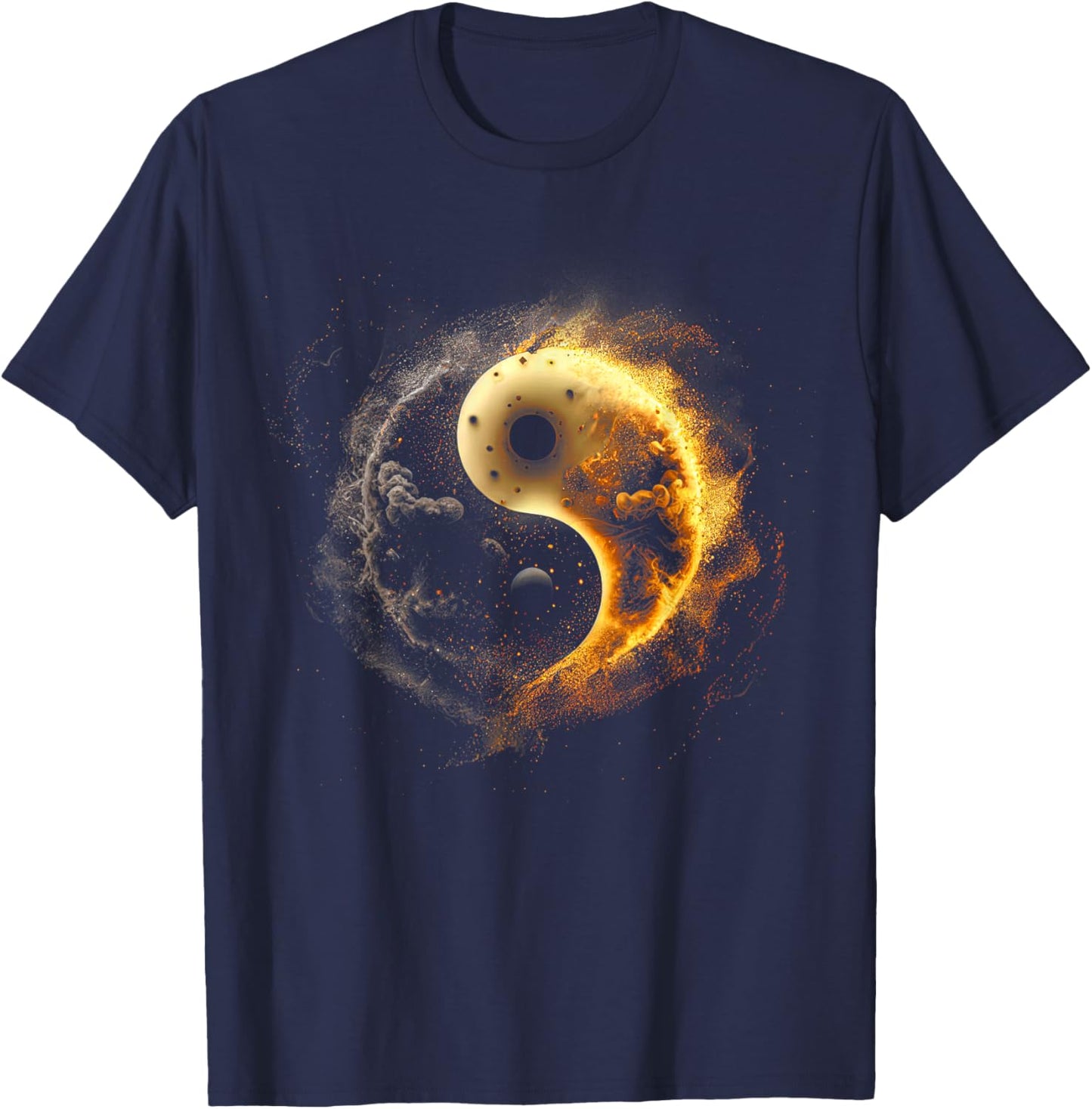 Yin Yang T-Shirt - T-Shirt | Navy