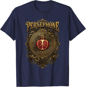 Mythologie de la déesse Perséphone T-Shirt - T-Shirt | Navy