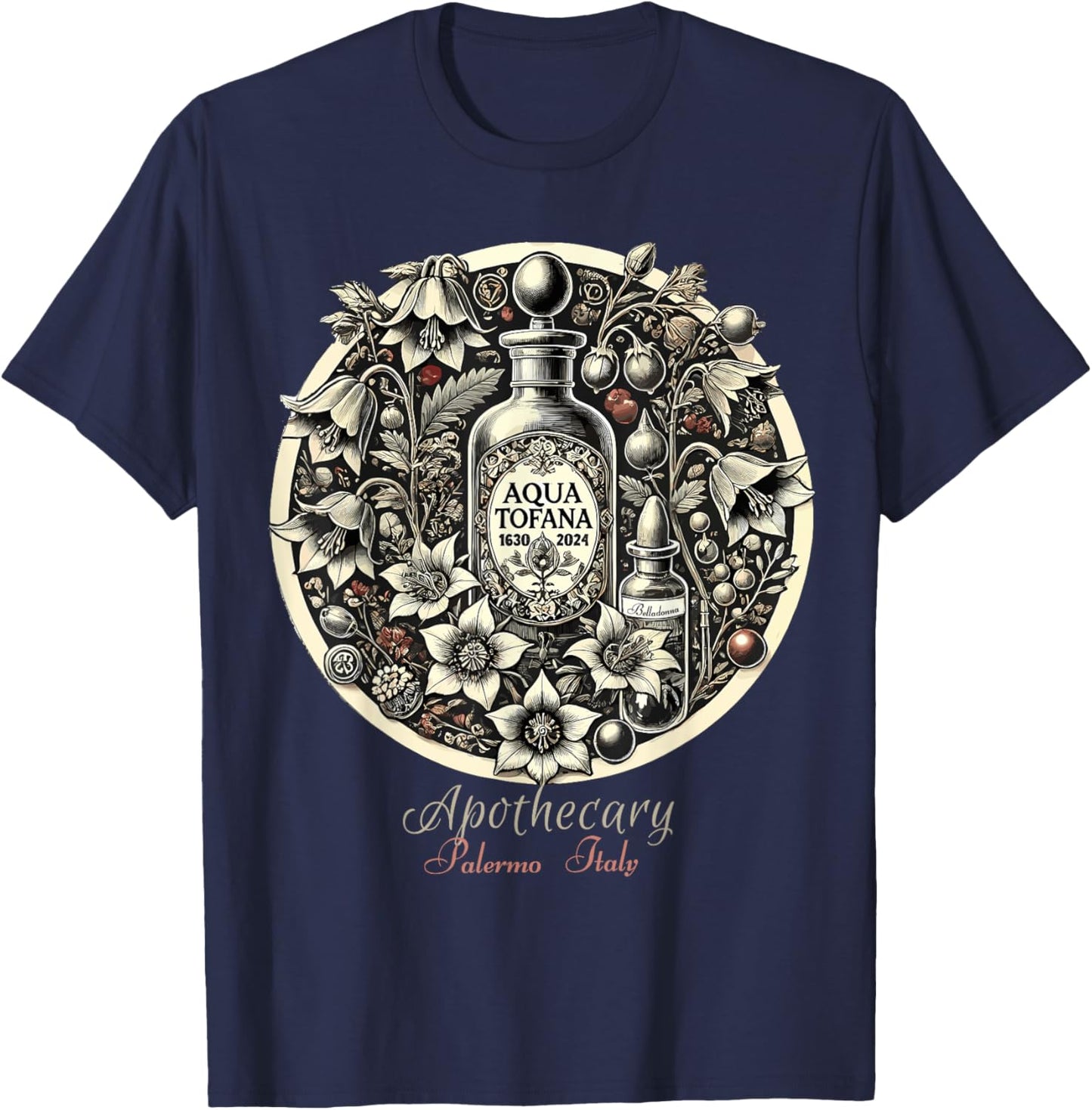 Aqua Tofana Costume Men Aqua Tofana T-Shirt - T-Shirt | Navy