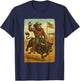 Rodeo Design Boys Western Cowboy Men Distressed T-Shirt - T-Shirt | Navy