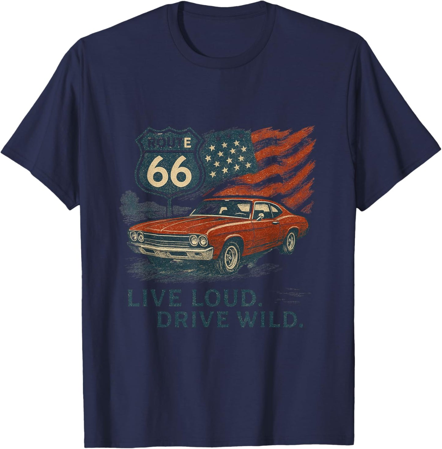 Ride T-Shirt - T-Shirt | Navy