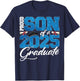 Proud Son Of A Class Of 2025 Senior Graduate Men Women T-Shirt - T-Shirt | Navy