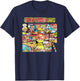 Big Brother and the Holding Company 1968 Comic Art T-Shirt - T-Shirt | Navy