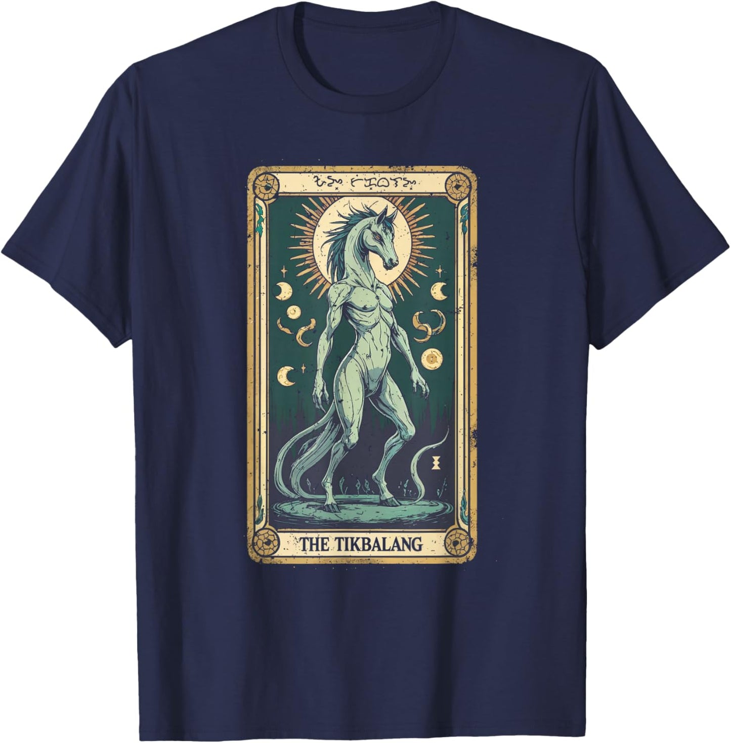 The Tikbalang Creature Mythological Creatures T-Shirt - T-Shirt | Navy