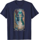Pabst Blue Ribbon -Adults Painted Artwork PBR Beer Can , Black, Small, Short Sleeve, Classic Fit, Machine-Washable, Soft Fabric T-Shirt - T-Shirt | Navy