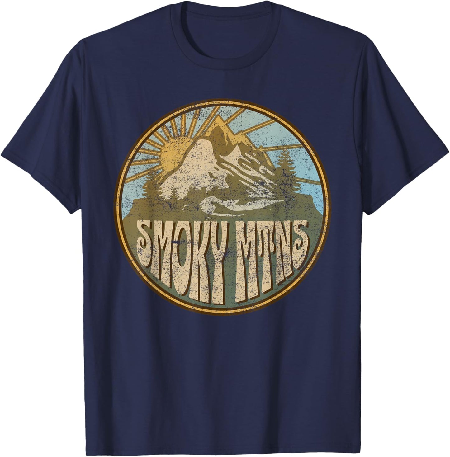 Smoky Mountains National Park T-Shirt - T-Shirt | Navy