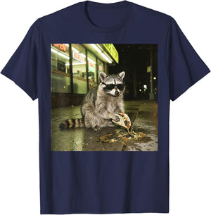 Raccoon Taco Meme T-Shirt - T-Shirt | Navy
