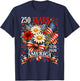 250 Years America 1776-2026 Flower Girl Women 4th of July T-Shirt - T-Shirt | Navy