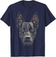 Belgian Malinois Dog Graphic Pet Art Belgian Malinois Women Kids T-Shirt - T-Shirt | Navy