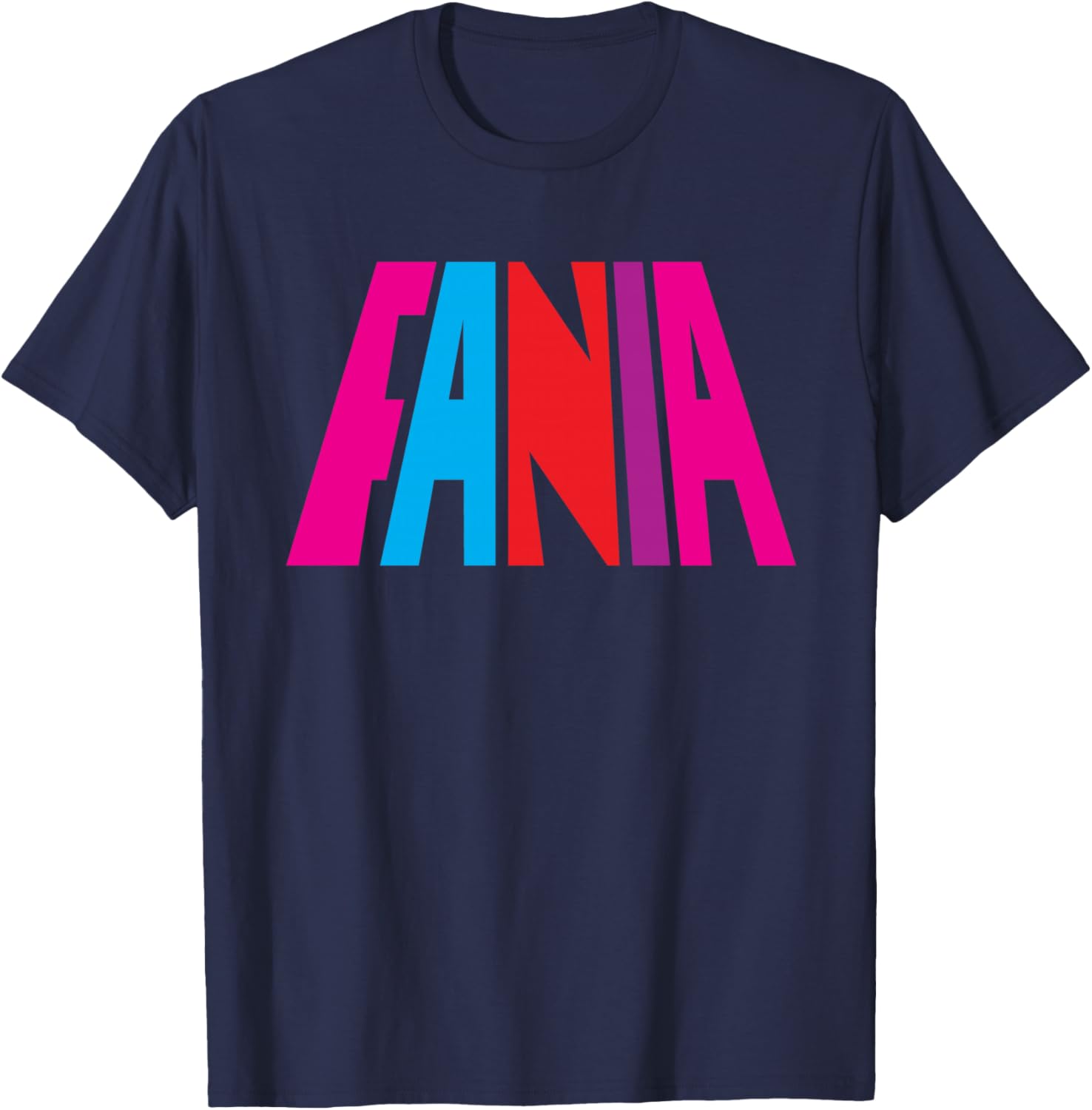 Fania Logo T-Shirt - T-Shirt | Navy