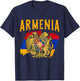 Armenia Pride Armenian Flag Roots Heritage T-Shirt - T-Shirt | Navy