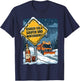 Asbach Cola Saufen und Winterdienst T-Shirt - T-Shirt | Navy